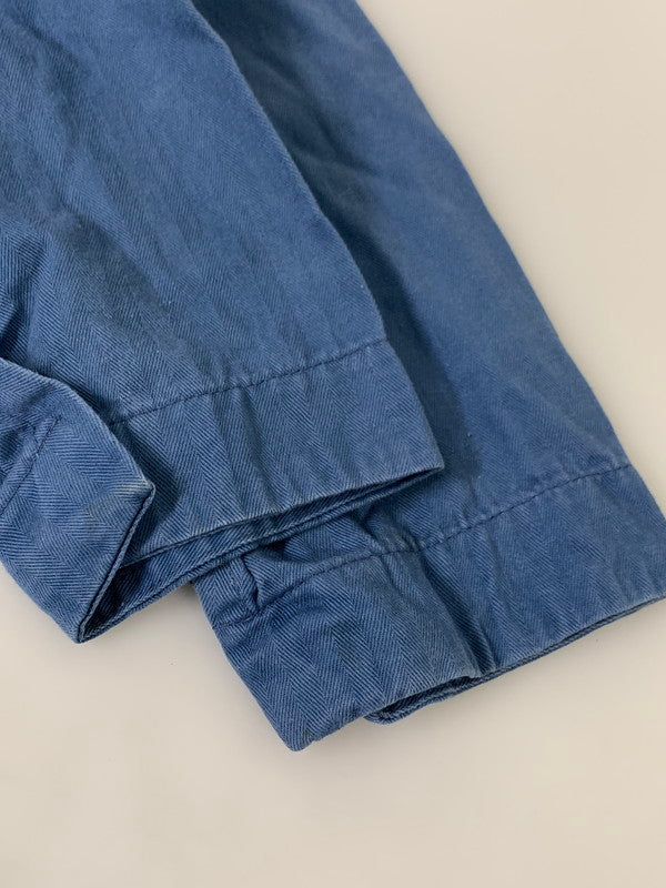 【中古品】【メンズ】 UNIVERSAL OVERALL ユニバーサル オーバーオール 50S ヘリンボーンツイル オールインワン 50年代 ヴィンテージ つなぎ 157-251109-em-24-min サイズ：42 カラー：ブルー 万代Net店