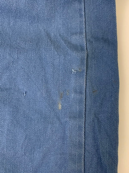 【中古品】【メンズ】 UNIVERSAL OVERALL ユニバーサル オーバーオール 50S ヘリンボーンツイル オールインワン 50年代 ヴィンテージ つなぎ 157-251109-em-24-min サイズ：42 カラー：ブルー 万代Net店