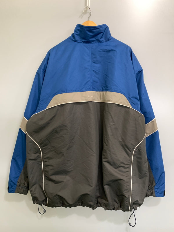 【中古品】【メンズ】 NIKE ナイキ WARM-UP JACKET ウォームアップ ジャケット 上着 アウター 146-260812-hu-32-min サイズ：XXL カラー：ブルー/グレー 万代Net店
