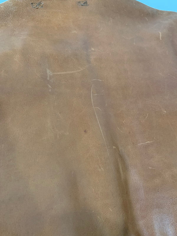 【現状渡し品】【メンズ】 INDIAN MOTORCYCLE インディアン モーターサイクル A-2 FLIGHT JACKET フライトジャケット レザー メンズ アウター 145-251109-em-18-min サイズ：38 カラー：ブラウン 万代Net店