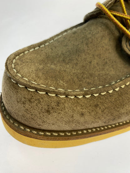 【中古品】【メンズ】 RED WING レッドウィング 2877 IRISH SETTER NUBUCK LEATHER MOC TOE BOOTS アイリッシュセッター ヌバックレザー モックトゥーブーツ 革靴 164-251113-kk-25-min サイズ：10 カラー：グレー系 万代Net店