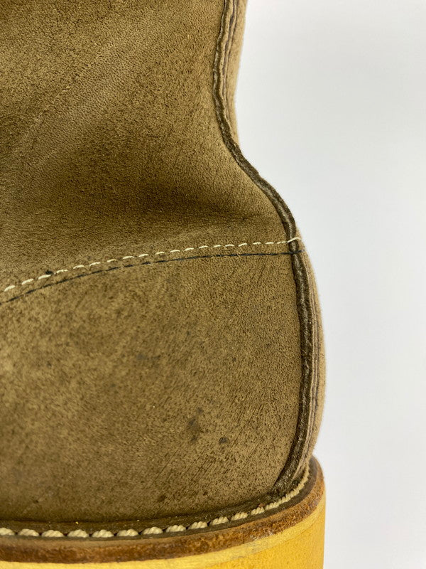 【中古品】【メンズ】 RED WING レッドウィング 2877 IRISH SETTER NUBUCK LEATHER MOC TOE BOOTS アイリッシュセッター ヌバックレザー モックトゥーブーツ 革靴 164-251113-kk-25-min サイズ：10 カラー：グレー系 万代Net店