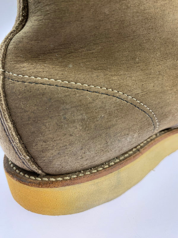 【中古品】【メンズ】 RED WING レッドウィング 2877 IRISH SETTER NUBUCK LEATHER MOC TOE BOOTS アイリッシュセッター ヌバックレザー モックトゥーブーツ 革靴 164-251113-kk-25-min サイズ：10 カラー：グレー系 万代Net店