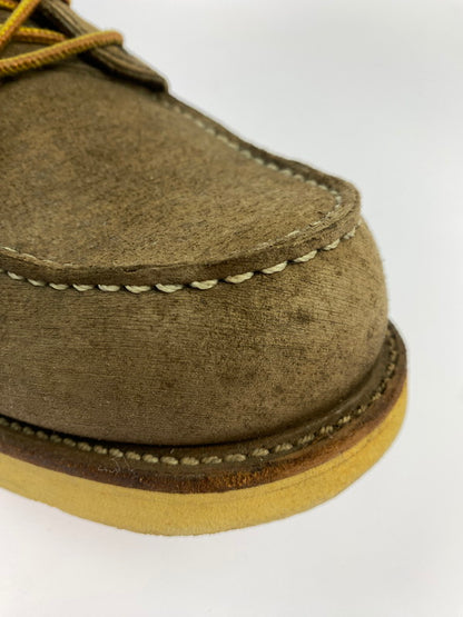 【中古品】【メンズ】 RED WING レッドウィング 2877 IRISH SETTER NUBUCK LEATHER MOC TOE BOOTS アイリッシュセッター ヌバックレザー モックトゥーブーツ 革靴 164-251113-kk-25-min サイズ：10 カラー：グレー系 万代Net店