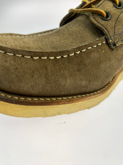 【中古品】【メンズ】 RED WING レッドウィング 2877 IRISH SETTER NUBUCK LEATHER MOC TOE BOOTS アイリッシュセッター ヌバックレザー モックトゥーブーツ 革靴 164-251113-kk-25-min サイズ：10 カラー：グレー系 万代Net店