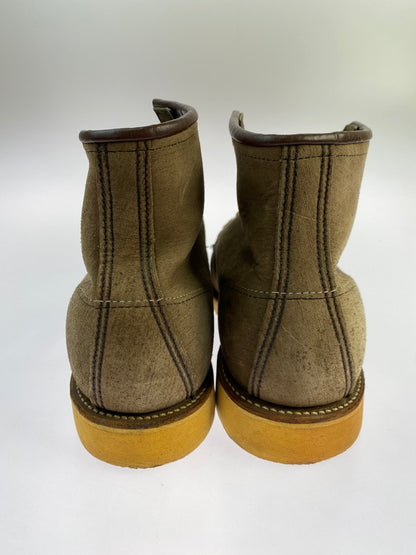 【中古品】【メンズ】 RED WING レッドウィング 2877 IRISH SETTER NUBUCK LEATHER MOC TOE BOOTS アイリッシュセッター ヌバックレザー モックトゥーブーツ 革靴 164-251113-kk-25-min サイズ：10 カラー：グレー系 万代Net店