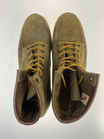 【中古品】【メンズ】 RED WING レッドウィング 2877 IRISH SETTER NUBUCK LEATHER MOC TOE BOOTS アイリッシュセッター ヌバックレザー モックトゥーブーツ 革靴 164-251113-kk-25-min サイズ：10 カラー：グレー系 万代Net店