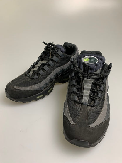 【中古品】【メンズ】 NIKE ナイキ AIR MAX 95 RETRO LOGO エア マックス 95 レトロロゴ CV1635-002 メンズ 靴 シューズ スニーカー 160-260709-hu-09-min サイズ：26.5ｃｍ US8.5 カラー：ブラック/グレー/グリーン 万代Net店