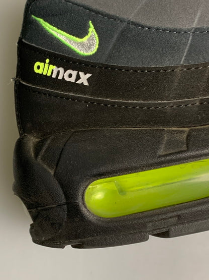 【中古品】【メンズ】 NIKE ナイキ AIR MAX 95 RETRO LOGO エア マックス 95 レトロロゴ CV1635-002 メンズ 靴 シューズ スニーカー 160-260709-hu-09-min サイズ：26.5ｃｍ US8.5 カラー：ブラック/グレー/グリーン 万代Net店