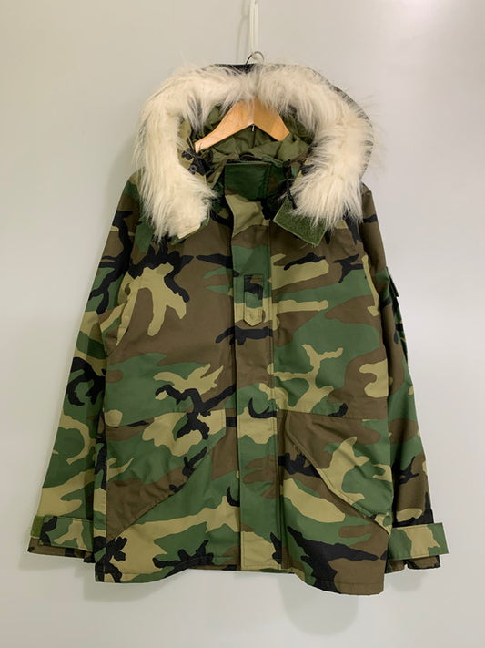 【中古品】【メンズ】 U.S.ARMY ユーエスアーミー SPO100-96-D-4002 ECWCS GEN1 GTX PARKA FUR RUFF ECWCS TENNESSEE APPARE パーカー ファー ラフ テネシー アパレル 146-251109-em-23-min サイズ：S-R カラー：グリーン系（迷彩柄） 万代Net店