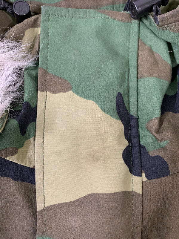【中古品】【メンズ】 U.S.ARMY ユーエスアーミー SPO100-96-D-4002 ECWCS GEN1 GTX PARKA FUR RUFF ECWCS TENNESSEE APPARE パーカー ファー ラフ テネシー アパレル 146-251109-em-23-min サイズ：S-R カラー：グリーン系（迷彩柄） 万代Net店
