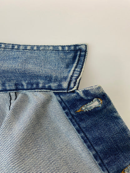 【中古品】【メンズ】 A.P.C. アーペーセー 3rd TYPE DENIM JACKET サードタイプ デニムジャケット ライトアウター Gジャン 141-251106-kk-28-min サイズ：XXS カラー：ライトインディゴ 万代Net店