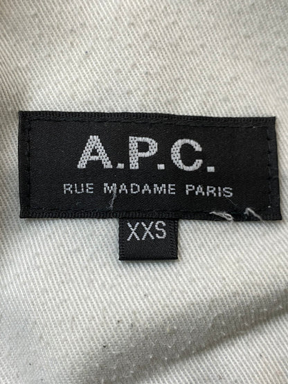 【中古品】【メンズ】 A.P.C. アーペーセー 3rd TYPE DENIM JACKET サードタイプ デニムジャケット ライトアウター Gジャン 141-251106-kk-28-min サイズ：XXS カラー：ライトインディゴ 万代Net店