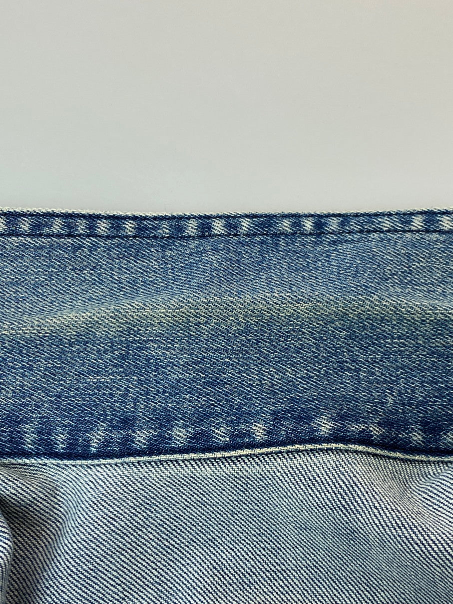 【中古品】【メンズ】 A.P.C. アーペーセー 3rd TYPE DENIM JACKET サードタイプ デニムジャケット ライトアウター Gジャン 141-251106-kk-28-min サイズ：XXS カラー：ライトインディゴ 万代Net店