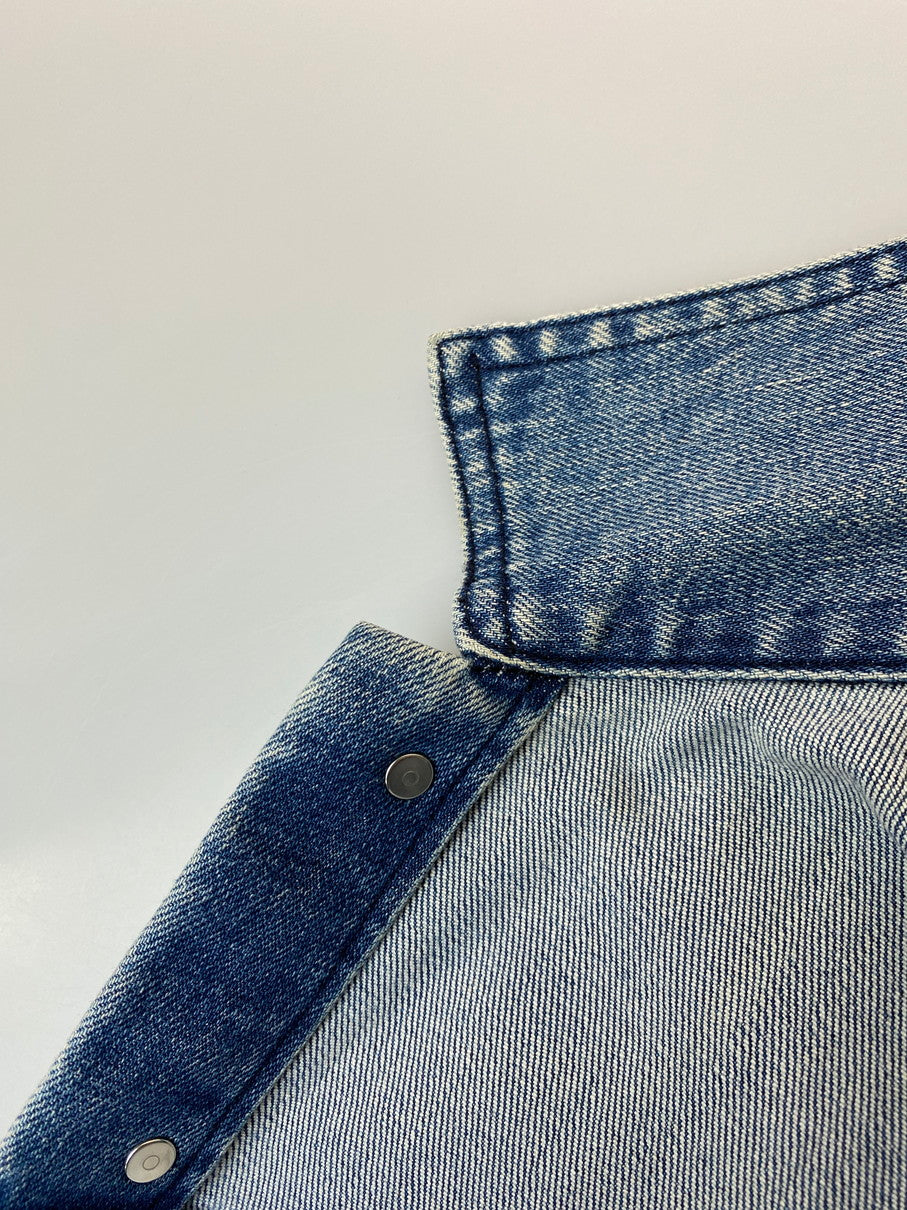 【中古品】【メンズ】 A.P.C. アーペーセー 3rd TYPE DENIM JACKET サードタイプ デニムジャケット ライトアウター Gジャン 141-251106-kk-28-min サイズ：XXS カラー：ライトインディゴ 万代Net店