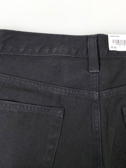 【中古品】【メンズ】 CARHARTT WIP カーハートダブリューアイピー LANDON PANT BLACK ランドンパンツ デニムパンツ ワイドシルエット メンズ ボトムス ジーンズ 153-251109-em-13-min サイズ：32 カラー：ブラック 万代Net店