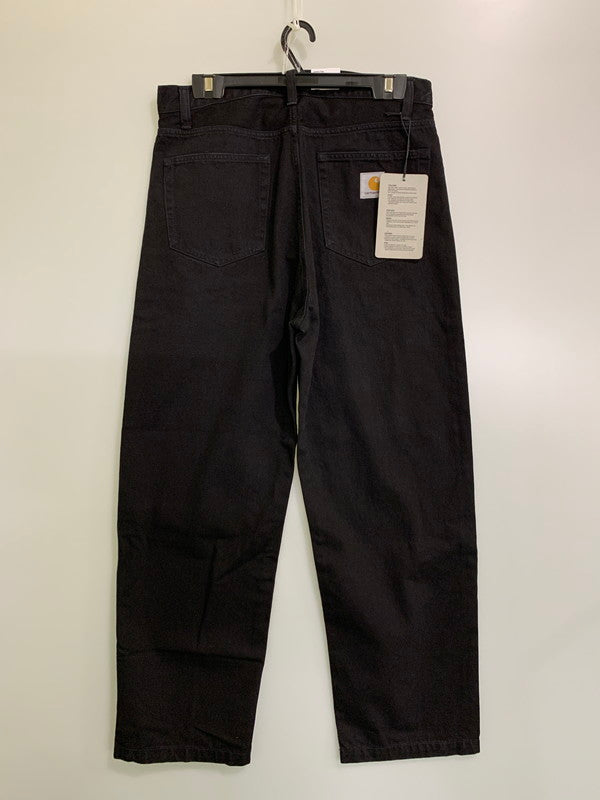 【中古品】【メンズ】 CARHARTT WIP カーハートダブリューアイピー LANDON PANT BLACK ランドンパンツ デニムパンツ ワイドシルエット メンズ ボトムス ジーンズ 153-251109-em-13-min サイズ：32 カラー：ブラック 万代Net店