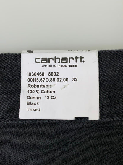 【中古品】【メンズ】 CARHARTT WIP カーハートダブリューアイピー LANDON PANT BLACK ランドンパンツ デニムパンツ ワイドシルエット メンズ ボトムス ジーンズ 153-251109-em-13-min サイズ：32 カラー：ブラック 万代Net店