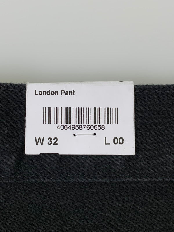 【中古品】【メンズ】 CARHARTT WIP カーハートダブリューアイピー LANDON PANT BLACK ランドンパンツ デニムパンツ ワイドシルエット メンズ ボトムス ジーンズ 153-251109-em-13-min サイズ：32 カラー：ブラック 万代Net店