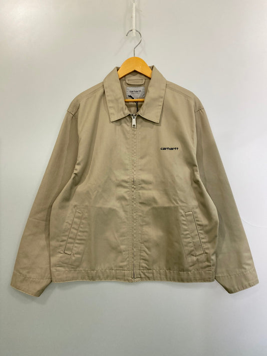 【中古品】【メンズ】 Carhartt WIP カーハート ワークインプログレス MODULE SCRIPT JACKET I032977 モジュール スクリプトジャケット ライトアウター 142-251106-kk-61-min サイズ：M カラー：ベージュ 万代Net店