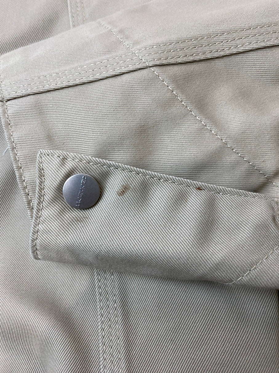 【中古品】【メンズ】 Carhartt WIP カーハート ワークインプログレス MODULE SCRIPT JACKET I032977 モジュール スクリプトジャケット ライトアウター 142-251106-kk-61-min サイズ：M カラー：ベージュ 万代Net店