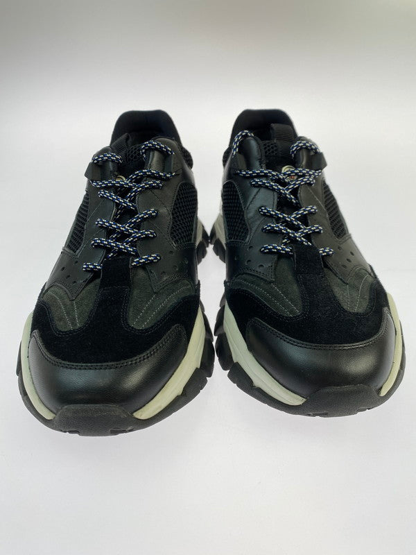 【中古品】【メンズ】 MONCLER モンクレール LEAVE NO TRACE スニーカー 靴 シューズ 162-251108-AS-18-min サイズ：42 カラー：ブラック 万代Net店