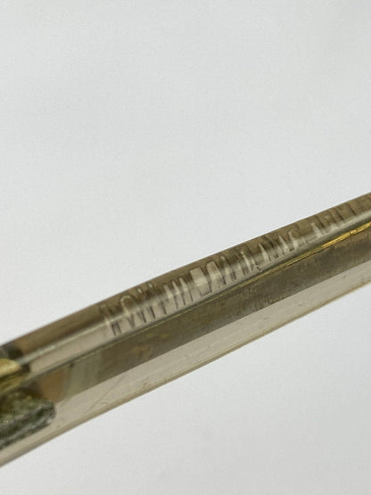 【現状渡し品】【メンズ】 WELSH MFG 推定60'S セーフティグラス サングラス アイウェア 203-251108-AS-40-min カラー：クリア 万代Net店