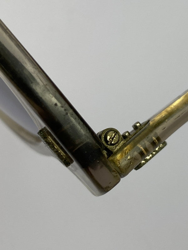 【現状渡し品】【メンズ】 WELSH MFG 推定60'S セーフティグラス サングラス アイウェア 203-251108-AS-40-min カラー：クリア 万代Net店