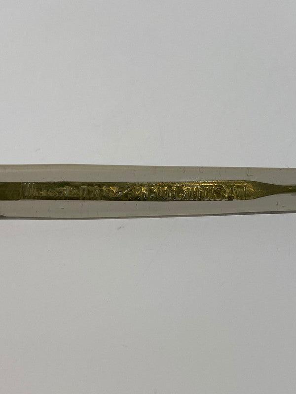 【現状渡し品】【メンズ】 WELSH MFG 推定60'S セーフティグラス サングラス アイウェア 203-251108-AS-40-min カラー：クリア 万代Net店