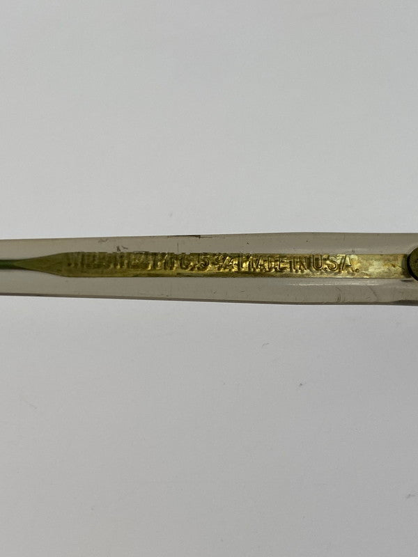 【現状渡し品】【メンズ】 WELSH MFG 推定60'S セーフティグラス サングラス アイウェア 203-251108-AS-40-min カラー：クリア 万代Net店