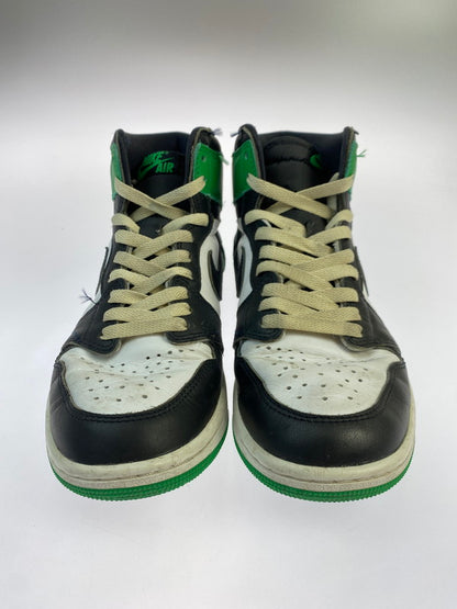 【中古品】【メンズ/レディース】 NIKE ナイキ DZ5485-031 AIR JORDAN 1 RETRO HIGH OG CELTICS BLACK AND LUCKY GREEN 靴 シューズ スニーカー 160-251108-AS-9-min サイズ：26cm カラー：BLACK/LUCKY GREEN-WHITE 万代Net店