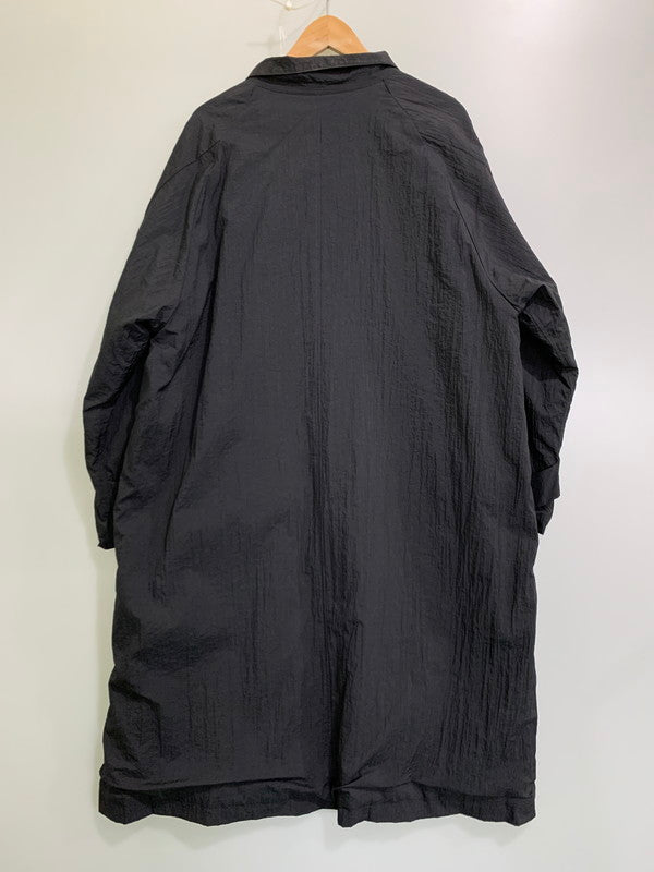 【中古品】【メンズ】 POLYPLOID ポリプロイド 19AW STAND COLLAR COAT 19FW-10-B スタンド カラー コート メンズ アウター 140-251109-em-05-min サイズ：2 カラー：ブラック 万代Net店