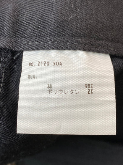 【中古品】【メンズ】 LAD MUSICIAN ラッドミュージシャン 20SS WEPON STRETCH 2T TAPERED WIDE 2120-504 ウエポン ストレッチ 2タック テーパード ワイドパンツ ボトムス 151-251106-kk-81-min サイズ：44 カラー：ブラック 万代Net店