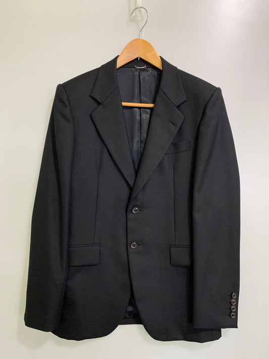 【中古品】【メンズ】 JOHN LAURENCE SULLIVAN ジョンローレンスサリバン WOOL TAILORED JACKET 267-3 ウール テイラード ジャケット メンズ アウター ２つボタン シングル 141-251109-em-01-min サイズ：36 カラー：ブラック 万代Net店