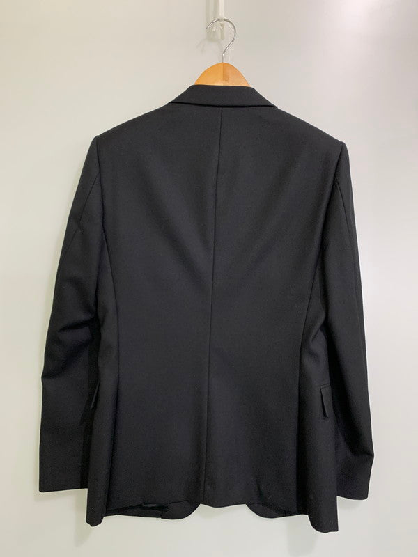 【中古品】【メンズ】 JOHN LAURENCE SULLIVAN ジョンローレンスサリバン WOOL TAILORED JACKET 267-3 ウール テイラード ジャケット メンズ アウター ２つボタン シングル 141-251109-em-01-min サイズ：36 カラー：ブラック 万代Net店