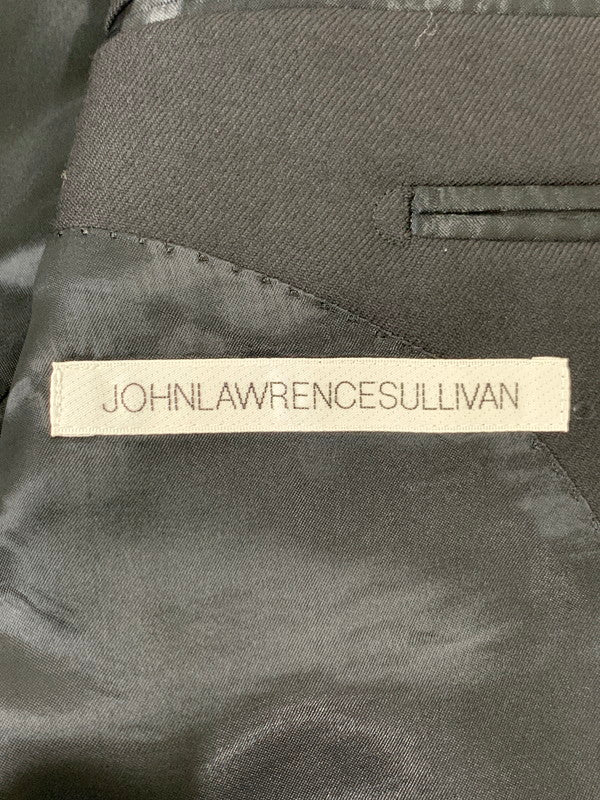 【中古品】【メンズ】 JOHN LAURENCE SULLIVAN ジョンローレンスサリバン WOOL TAILORED JACKET 267-3 ウール テイラード ジャケット メンズ アウター ２つボタン シングル 141-251109-em-01-min サイズ：36 カラー：ブラック 万代Net店