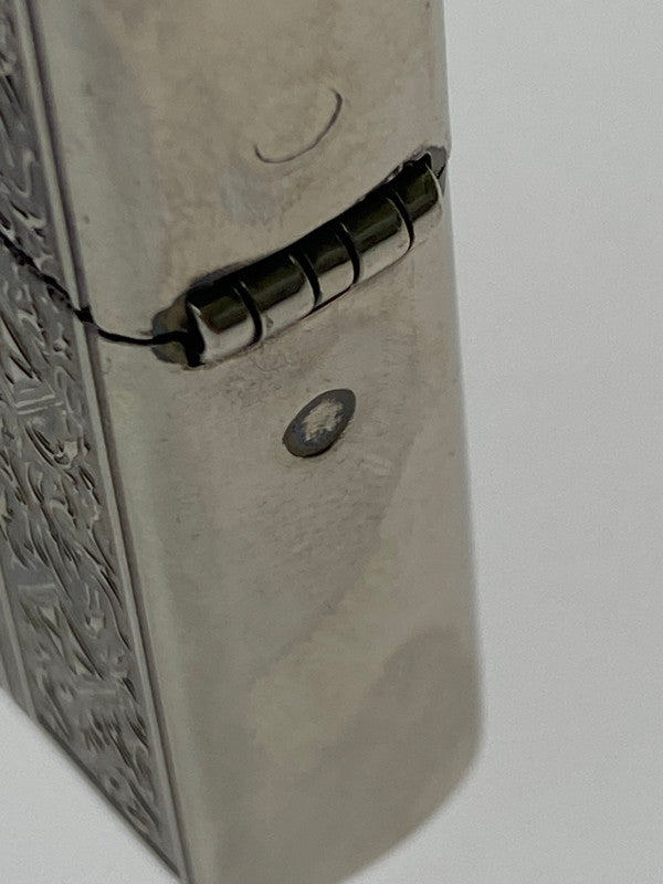 【中古品】【メンズ】 ZIPPO ジッポ ARMOUR ARABESQUE CROSS OIL LIGHTER オイルライター 喫煙グッズ 206-251108-AS-43-min カラー：シルバー 万代Net店