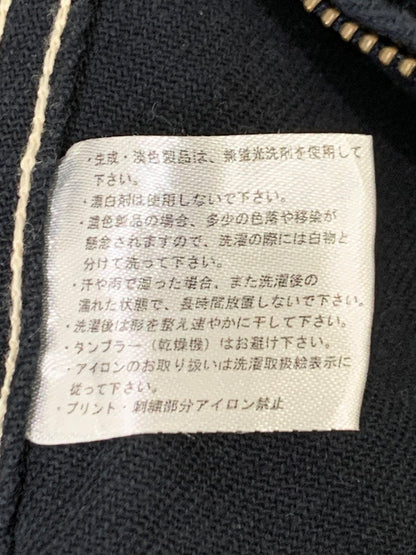 【中古品】【メンズ】 VANSON バイソン COVERALL カバーオール メンズ ジャンプスーツ つなぎ ストライプ アウター コットン 156-251109-em-17-min サイズ：XXL カラー：ブラック（ストライプ柄） 万代Net店