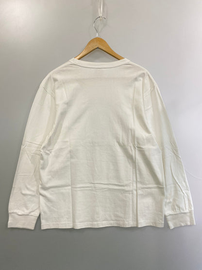 【中古品】【メンズ】 A BATHING APE アベイシングエイプ 1st CAMO COLLEGE L/S TEE ファーストカモ カレッジ ロングスリーブ Tシャツ 長袖 トップス 142-251106-kk-70-min サイズ：XL カラー：ホワイト 万代Net店