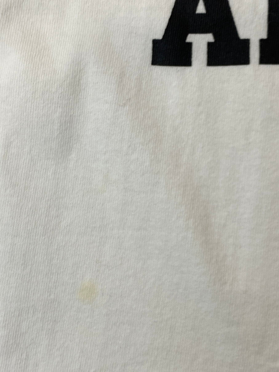 【中古品】【メンズ】 A BATHING APE アベイシングエイプ 1st CAMO COLLEGE L/S TEE ファーストカモ カレッジ ロングスリーブ Tシャツ 長袖 トップス 142-251106-kk-70-min サイズ：XL カラー：ホワイト 万代Net店