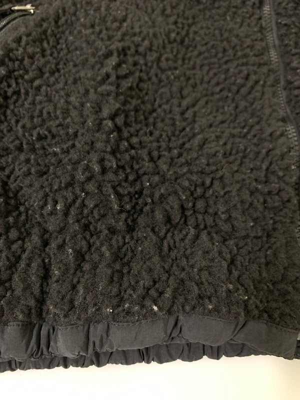 【中古品】【メンズ】 FIRST DOWN ファーストダウン REVERSIBLE FLEECE JACKET リバーシブル フリース ジャケット 193-1554 ボア アウター 144-261023-hu-18-min サイズ：M カラー：ブラック 万代Net店