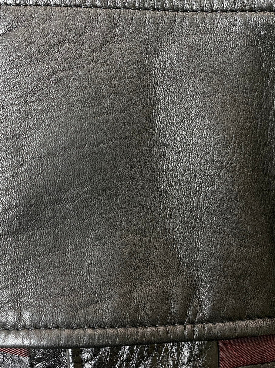 【中古品】【レディース】 beautiful people ビューティフルピープル HORSE HIDE DOUBLE RIDERS JACKET 1231402008 ホースハイド ダブルライダースジャケット アウター レザージャケット 140-251106-kk-59-min サイズ：36 カラー：ブラック 万代Net店