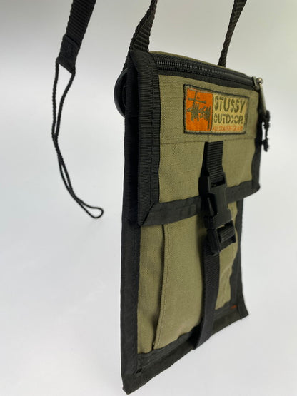 【現状渡し品】【メンズ/レディース】 STUSSY ステューシー OUTDOOR 90S SHOULDER BAG ショルダーバッグ カバン 188-251116-AS-13-min カラー：ベージュ 万代Net店