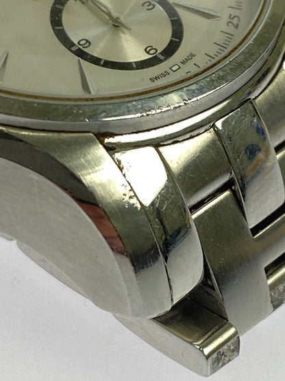 【現状渡し品】【メンズ】 ジャズマスター クロノグラフ 自動巻き時計 H326160 腕時計 197-251112-jt-12-min カラー：シルバー 万代Net店