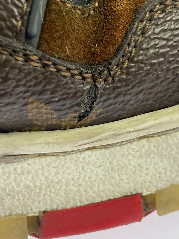 【中古品】【メンズ】 LOUIS VUITTON ルイ・ヴィトン LV トレイナーライン モノグラム スニーカー GO0260 靴 ハイカットシューズ 179-251113-kk-21-min カラー：モノグラム 万代Net店
