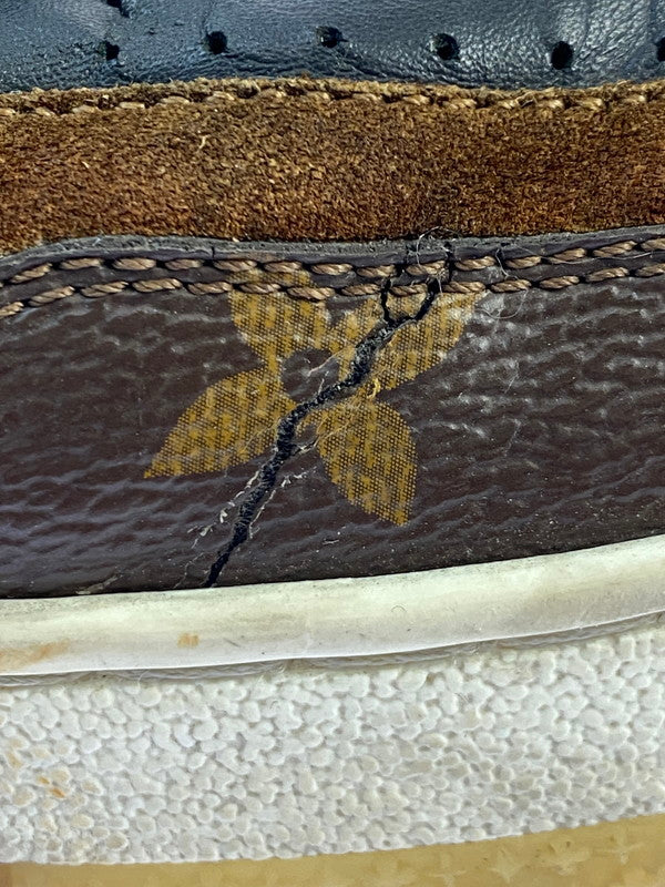 【中古品】【メンズ】 LOUIS VUITTON ルイ・ヴィトン LV トレイナーライン モノグラム スニーカー GO0260 靴 ハイカットシューズ 179-251113-kk-21-min カラー：モノグラム 万代Net店