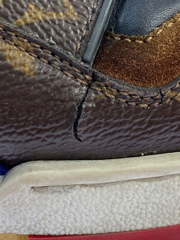 【中古品】【メンズ】 LOUIS VUITTON ルイ・ヴィトン LV トレイナーライン モノグラム スニーカー GO0260 靴 ハイカットシューズ 179-251113-kk-21-min カラー：モノグラム 万代Net店