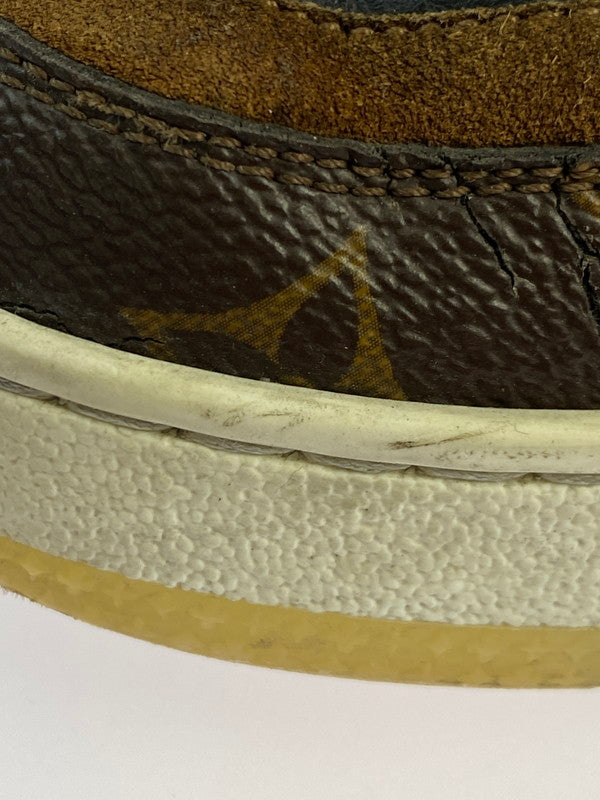 【中古品】【メンズ】 LOUIS VUITTON ルイ・ヴィトン LV トレイナーライン モノグラム スニーカー GO0260 靴 ハイカットシューズ 179-251113-kk-21-min カラー：モノグラム 万代Net店