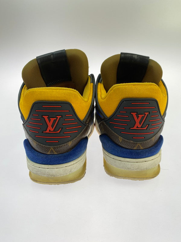 【中古品】【メンズ】 LOUIS VUITTON ルイ・ヴィトン LV トレイナーライン モノグラム スニーカー GO0260 靴 ハイカットシューズ 179-251113-kk-21-min カラー：モノグラム 万代Net店