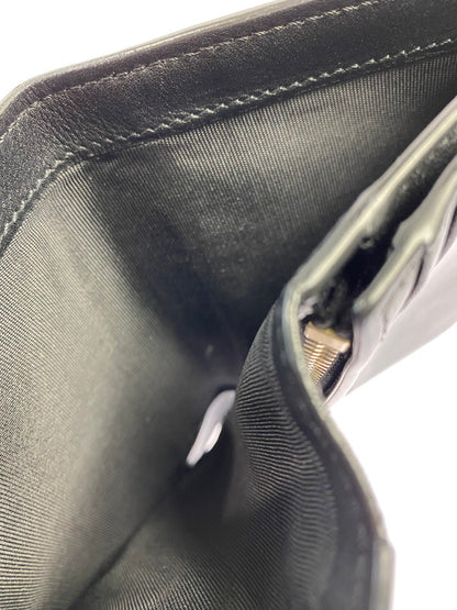 【中古品】【メンズ/レディース】 Valentino Garavani ヴァレンティノ・ガラヴァーニ VLTN ロゴ ニつ折り財布 財布 181-251112-jt-03-min カラー：ブラック 万代Net店